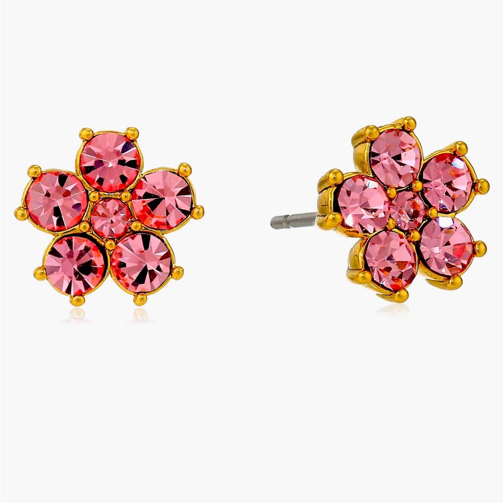 Kate Spade Pink Flower Stud Earrings! 🌸